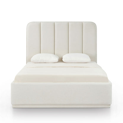 Parker Bed - Cream / Queen - Image 1