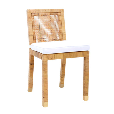 Amara Rattan Dining Chair - Image 1