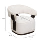 Madison Performance Swivel Accent Chair - Chalk - Image 8