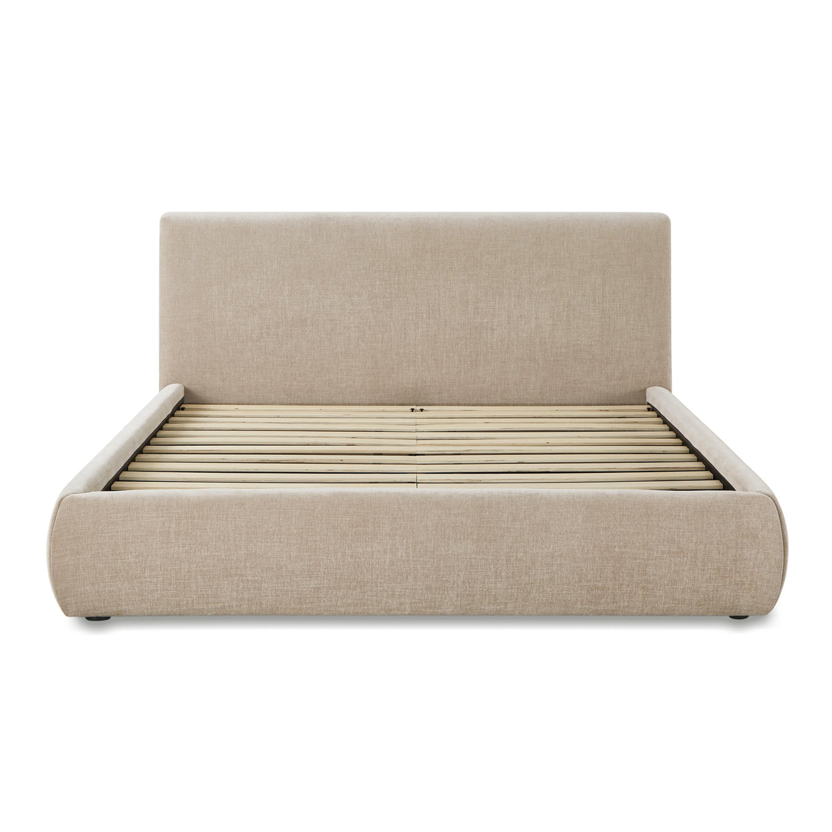 Isla Upholstered Bed - Taupe / Queen - Image 6