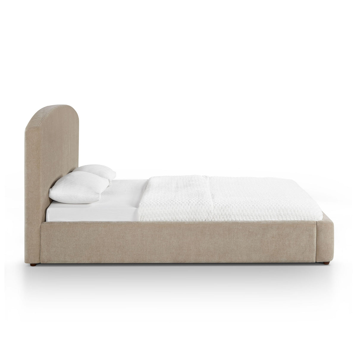Leah Performance Chenille Bed - Taupe / Queen - Image 3