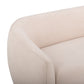 Jordan 70" Textured Performance Velvet Loveseat - Blush - Image 3