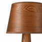Aubra Dark Wood Floor Lamp - Image 3