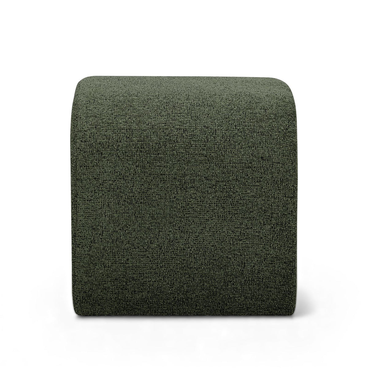 Desi Performance Fabric Ottoman - Green - Image 5