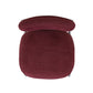 Becky Performance Chenille Chair - Red Wine - Image 5