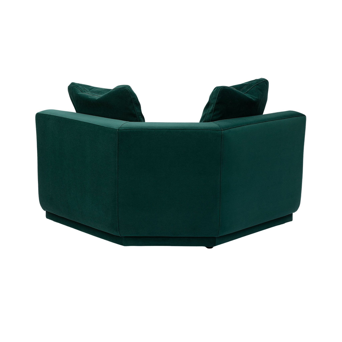 Perry Modular Corner Wedge - Deep Green - Image 4