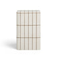 Tatiana Square Concrete Indoor/Outdoor Side Table - Ecru - Image 2