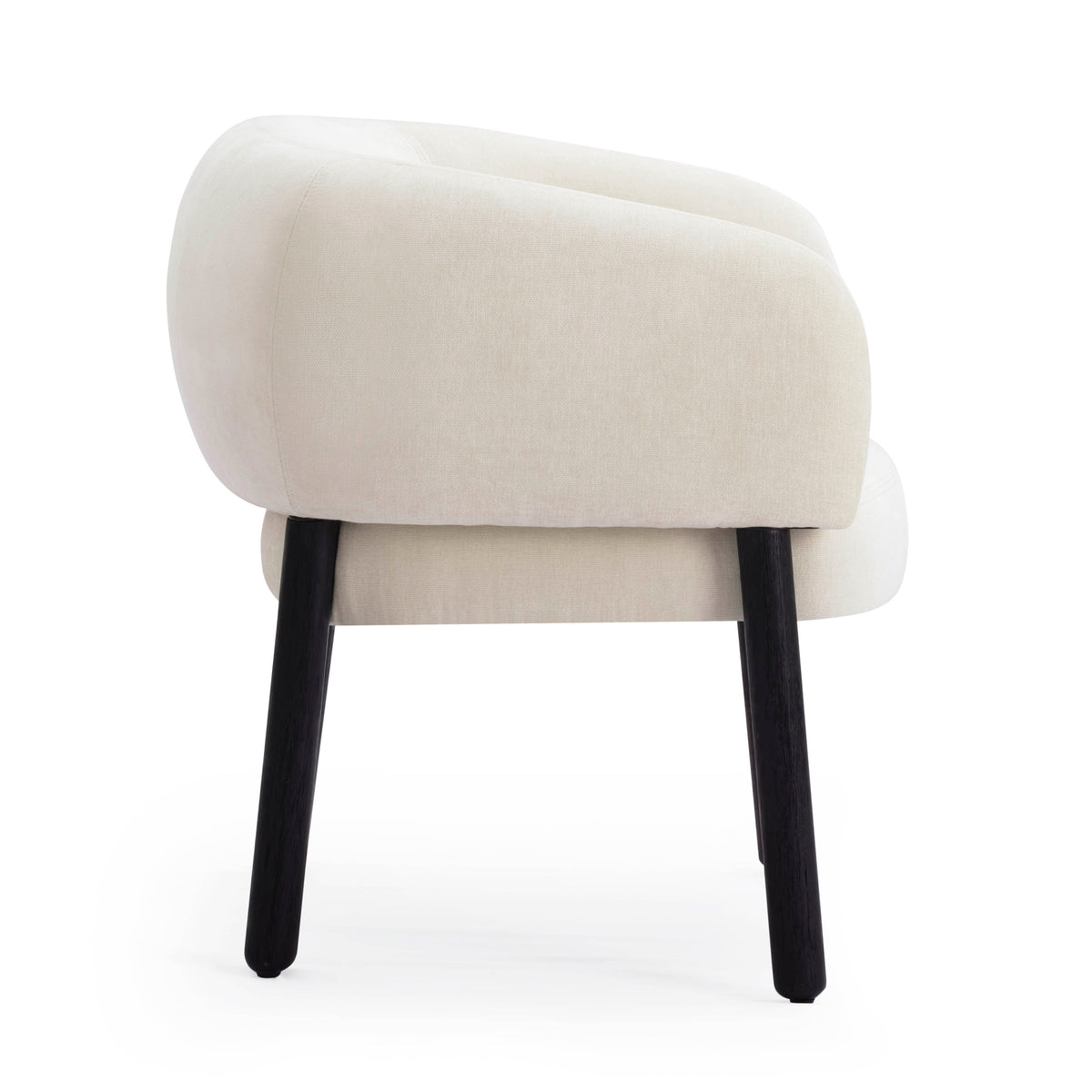 Foxy Performance Fabric Accent Chair - Cream - Image 4