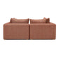 Hangover 81" Modular Loveseat - Red - Image 4