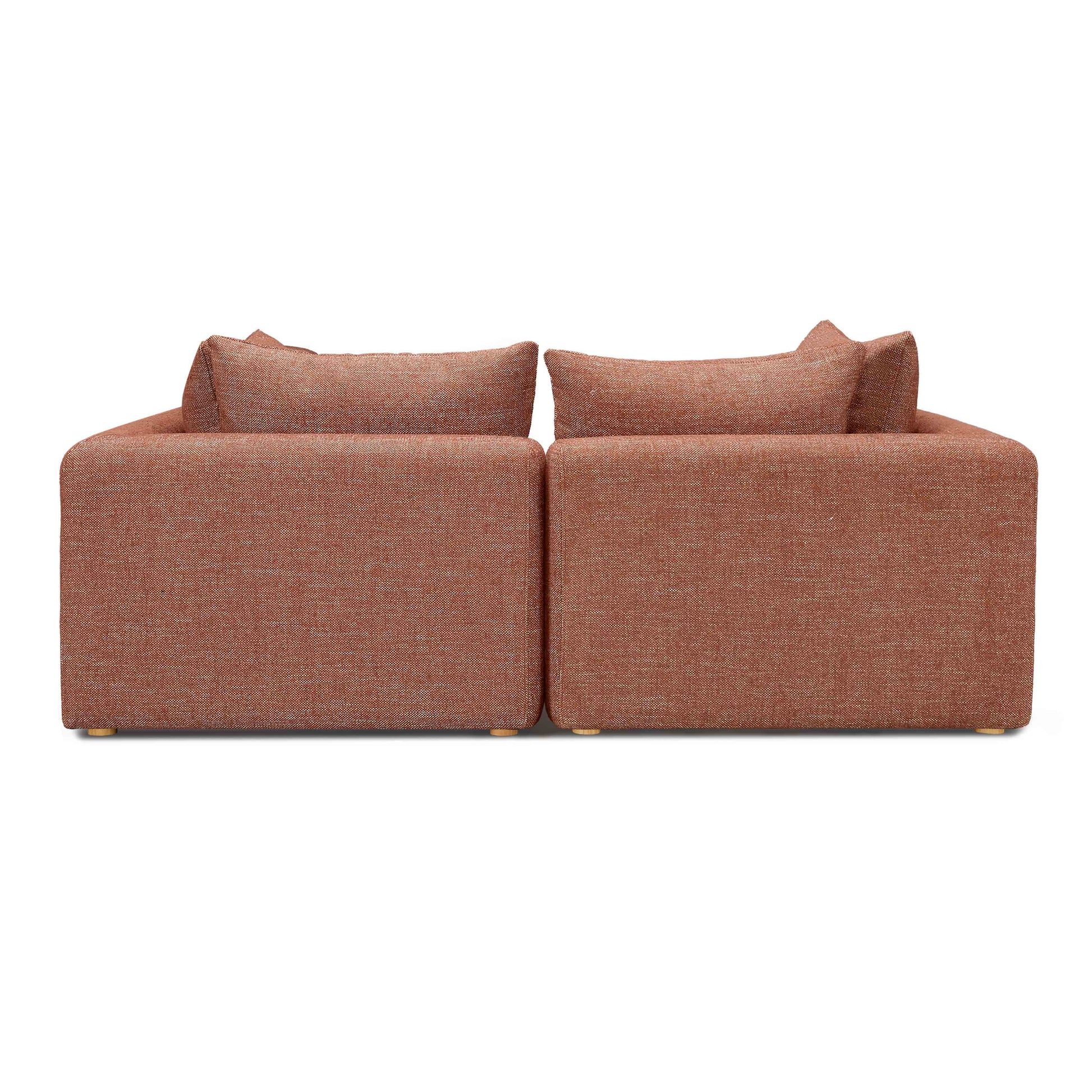 Hangover 81" Modular Loveseat - Red - Image 4
