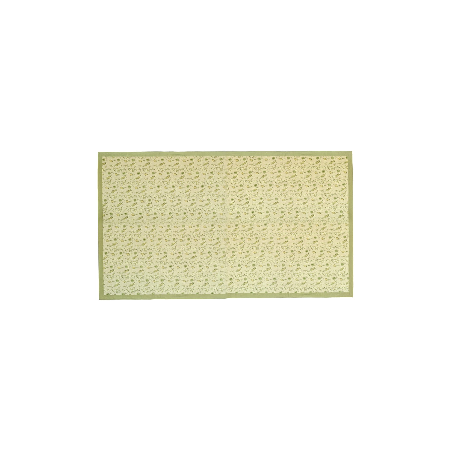 Dolce Natural Cotton Table Cloth - Olive Green / 70