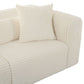 Tarra 118" Modular Sofa - Off-White - Image 4
