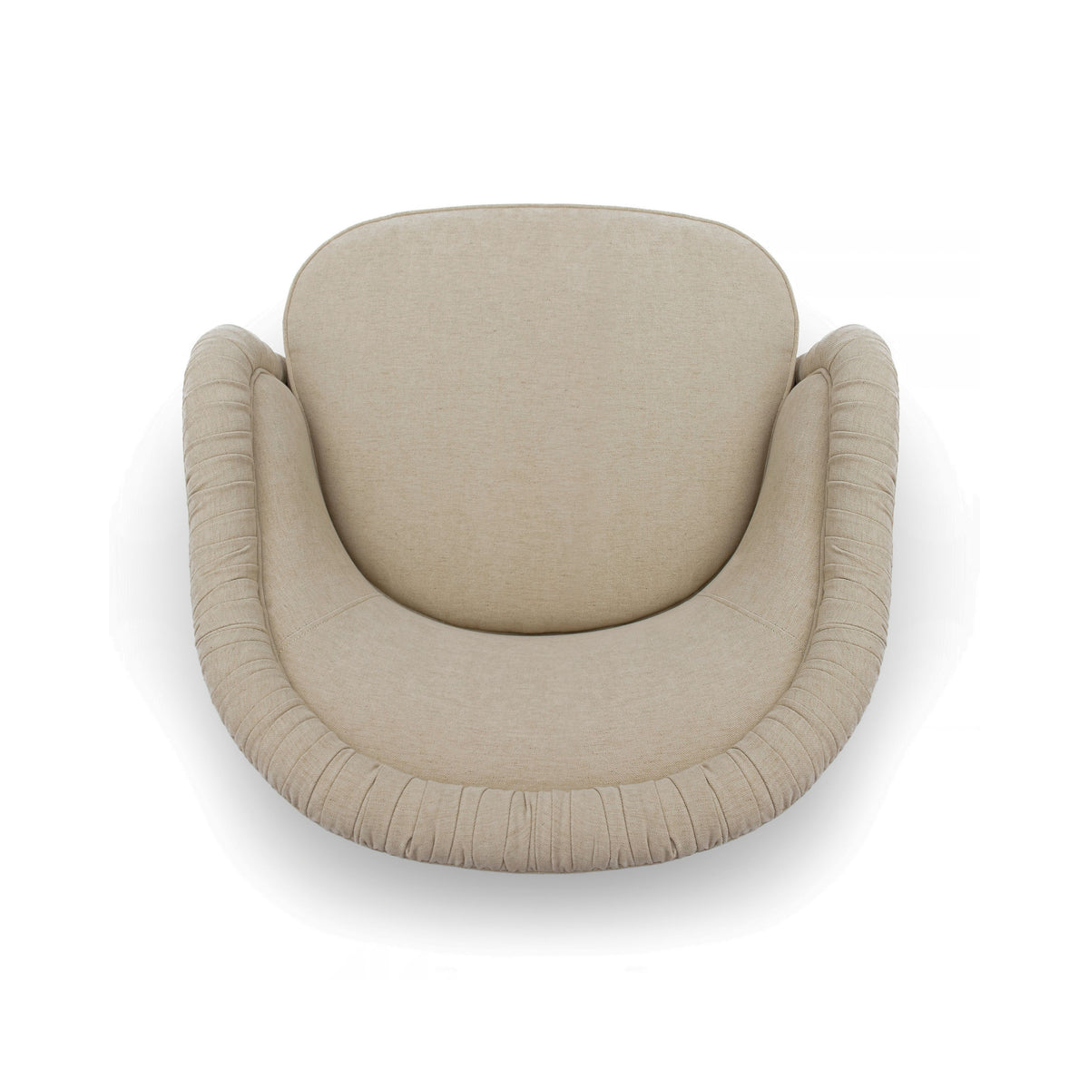 Pamela Tasseled Lounge Accent Chair - Tan - Image 6