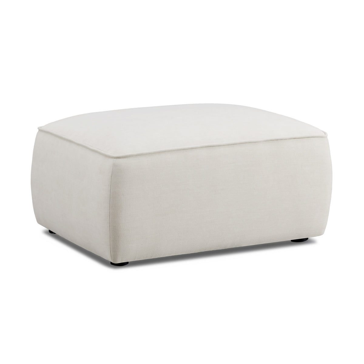Travie Ottoman - Sand - Image 1