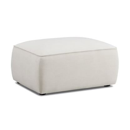 Travie Ottoman - Sand - Image 1