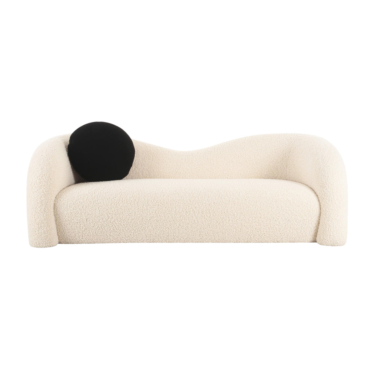 Leonie Faux Shearling Sofa (84