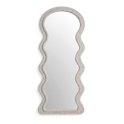 Rhodes 70" Floor Mirror - Neutral Floral - Image 1