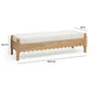 Thelma 56" Bench - Off-White - Image 6