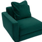 Perry Modular Corner Chair - Deep Green / LAF - Image 3