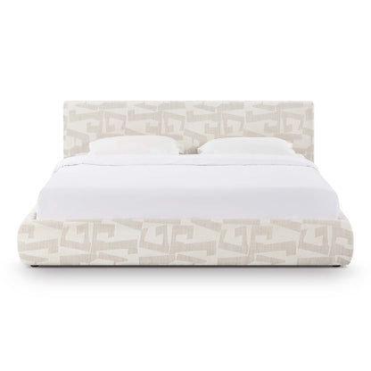 Isla Upholstered Bed - Cream / King - Image 2