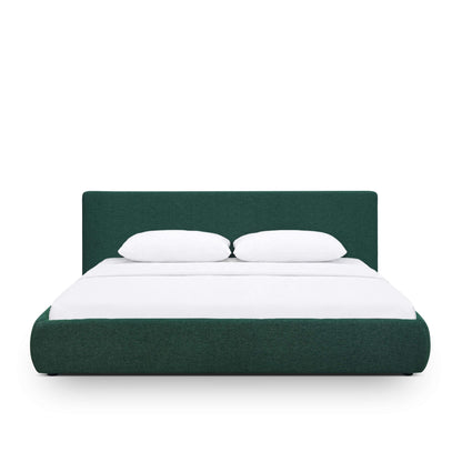 Isla Upholstered Bed - Forest Green / King - Image 1