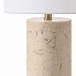 Mariel Natural Stonecast Table Lamp - Image 3