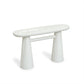 Baila Glossy Lacquer Console Table - Cream - Image 3