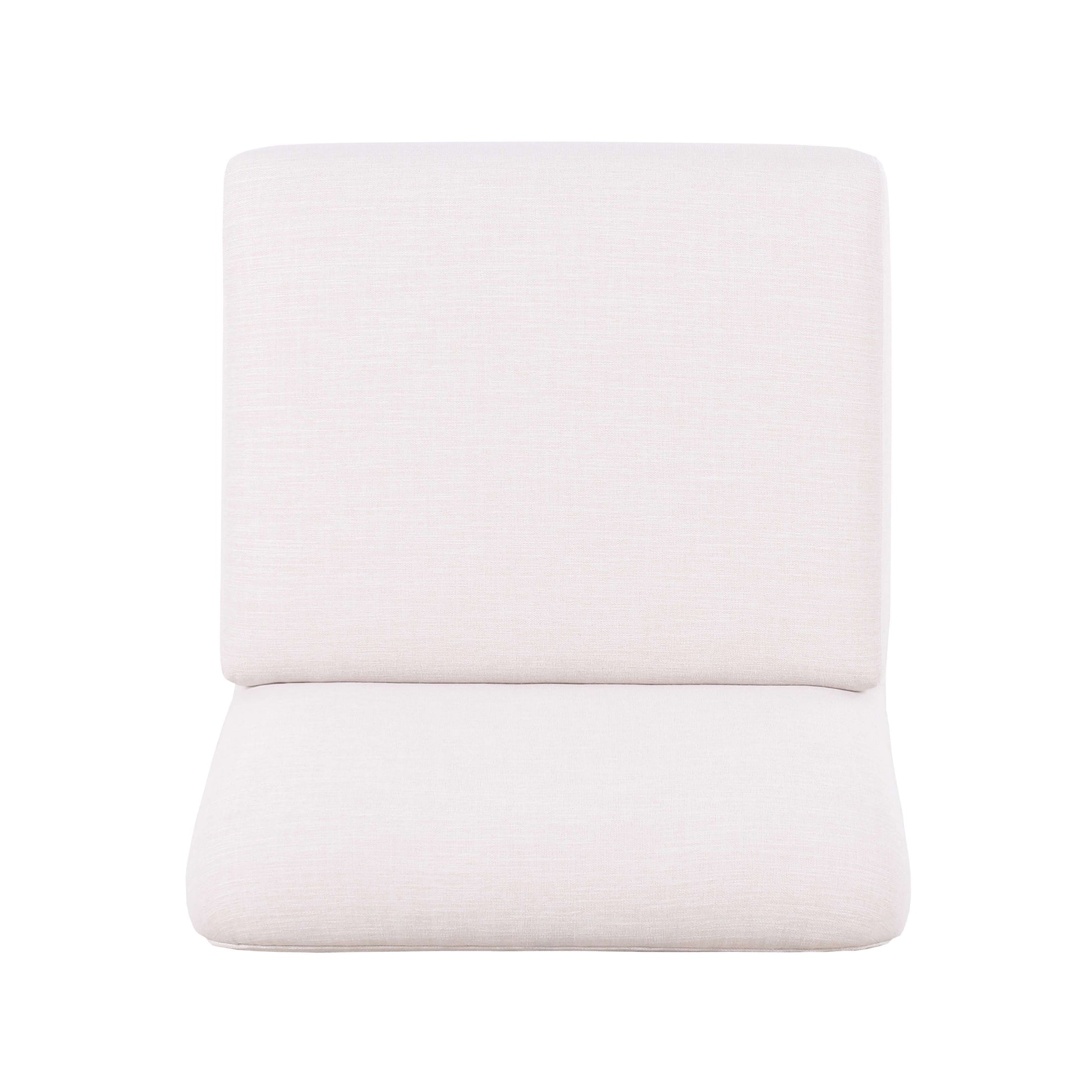 Gorge Modular Armless Chair - Cream - Image 5