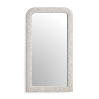 Heidi 43"X78" Upholstered Oversized Floor Mirror - Image 1