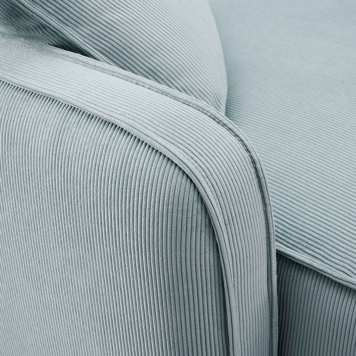 Travie Modular Corner Armchair - Sea Blue / LAF - Image 4