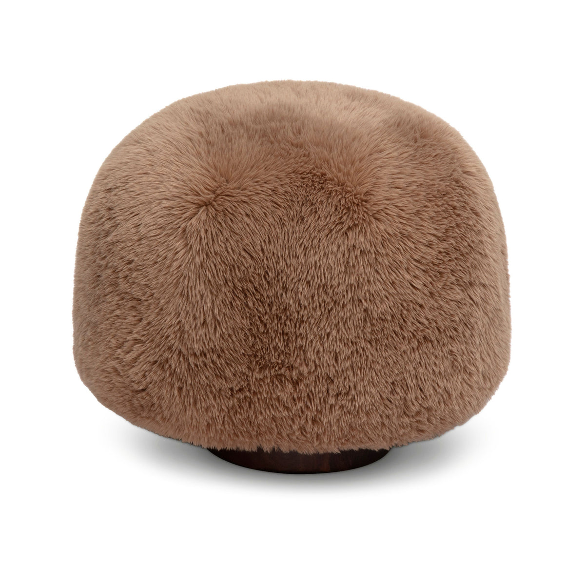 Oopa Swivel Ottoman - Taupe - Image 2