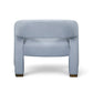 Florence Linen Accent Chair - Blue - Image 6