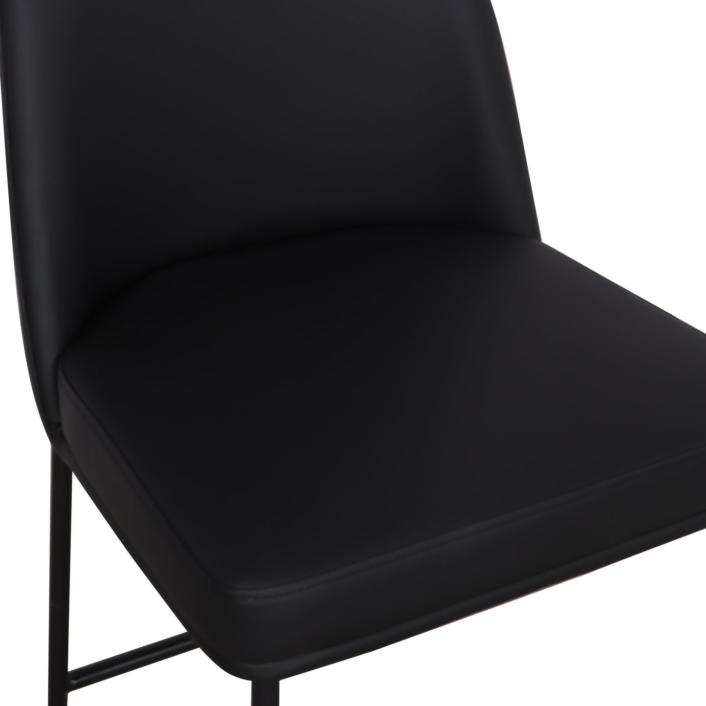 Sydney Performance Vegan Leather Counter Stool - Set of 2 - Black - Image 5