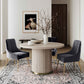 Beatrix Performance Velvet Dining Chair - Grey - Image 2