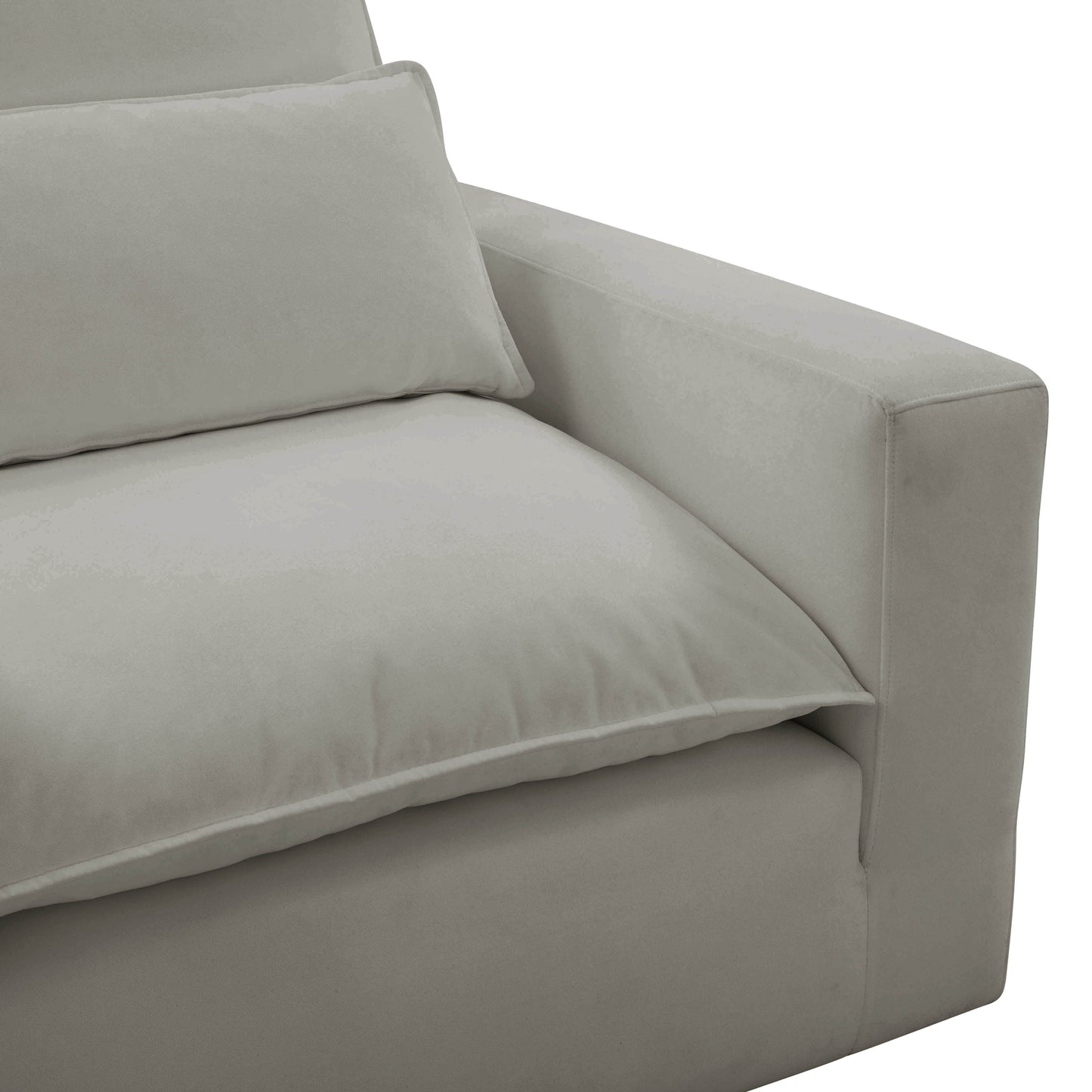 Cali Performance Fabric Armchair - Slate - Image 4