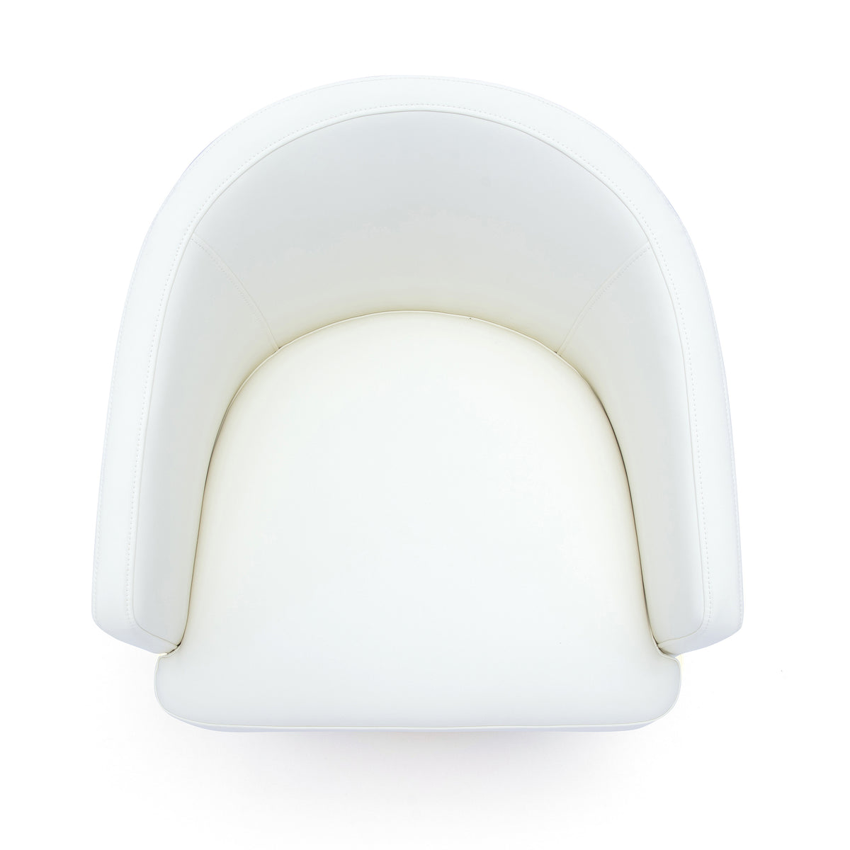 Kristen Rolling Desk Chair - Off-White - Image 6