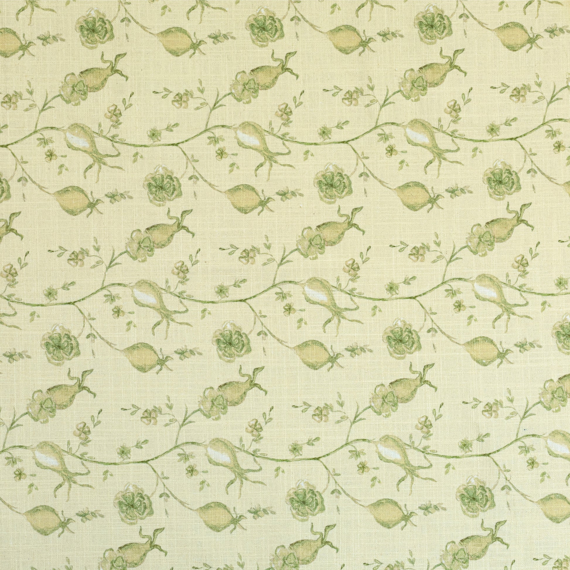 Dolce Natural Cotton Table Cloth - Olive Green / 70" x 120" - Image 2