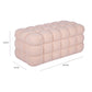 Anita 39" Faux Shearling Storage Bench With Reversible Tray Top - Pink - Image 9