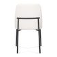Sydney Performance Vegan Leather Dining Chair - Set of 2 - Cream - Image 7