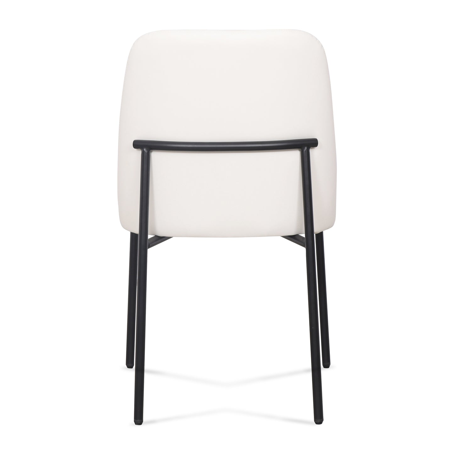 Sydney Performance Vegan Leather Dining Chair - Set of 2 - Cream - Image 7