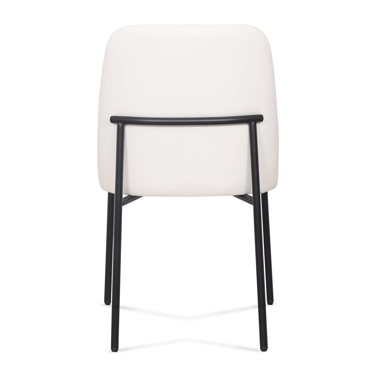 Sydney Performance Vegan Leather Dining Chair - Set of 2 - Cream - Image 7