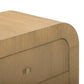 Hump 38" Arched 3-Drawer Bedside Chest - Natural - Image 6