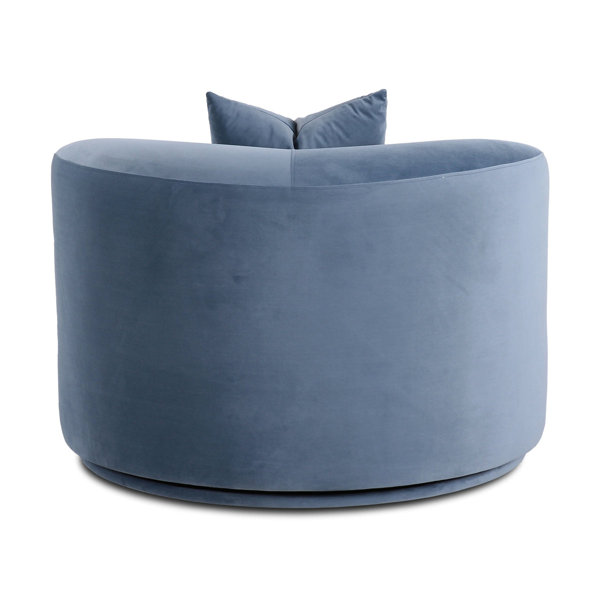 Fickle Swivel Accent Chair - Bluestone - Image 6