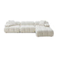 Calliope 4-Piece Performance Modular Sectional - Cream - Image 3