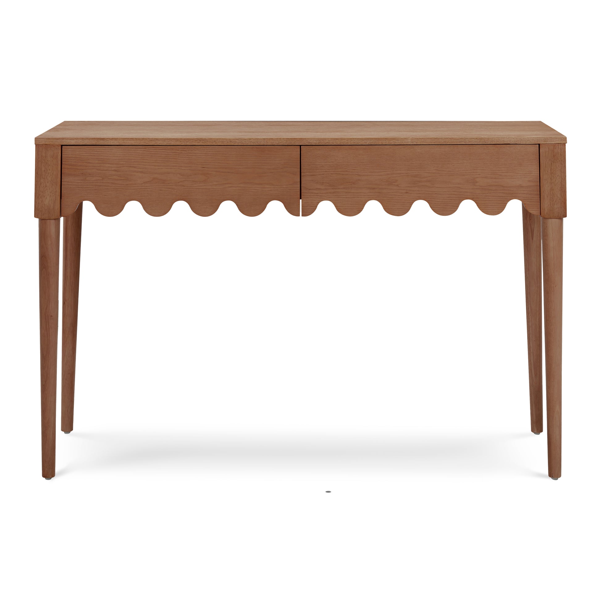 Oodle 48" 2-Drawer Desk - Walnut - Image 2