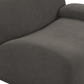 Zenith Contract-Grade Upcycled Fabric Corner Chair - Grey / RAF - Image 6