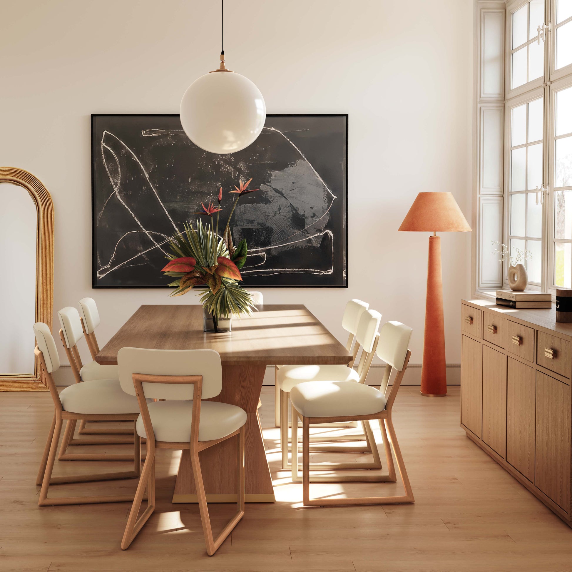 Bobbie Dining Chair - Cream - Image 2
