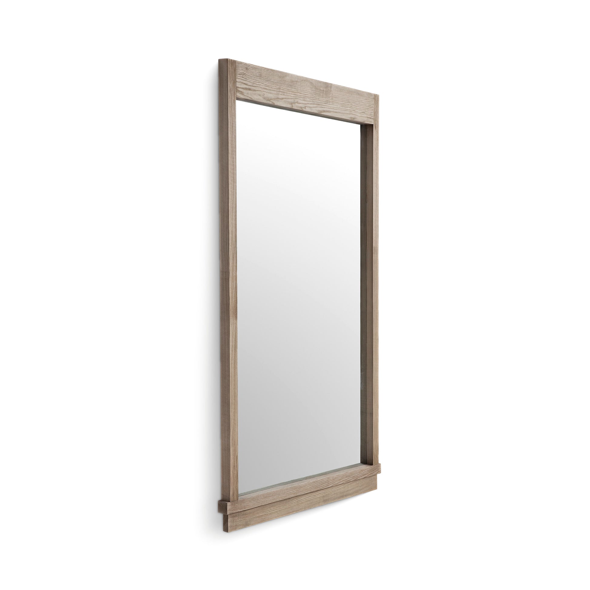 Aimee 44"X77" Solid Brushed Ash Floor Mirror - Image 3