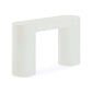 Mira 50" High Gloss Console Table - Cream - Image 2