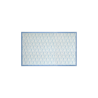 Dolce Natural Cotton Table Cloth - Baby Blue / 70" x 120" - Image 1